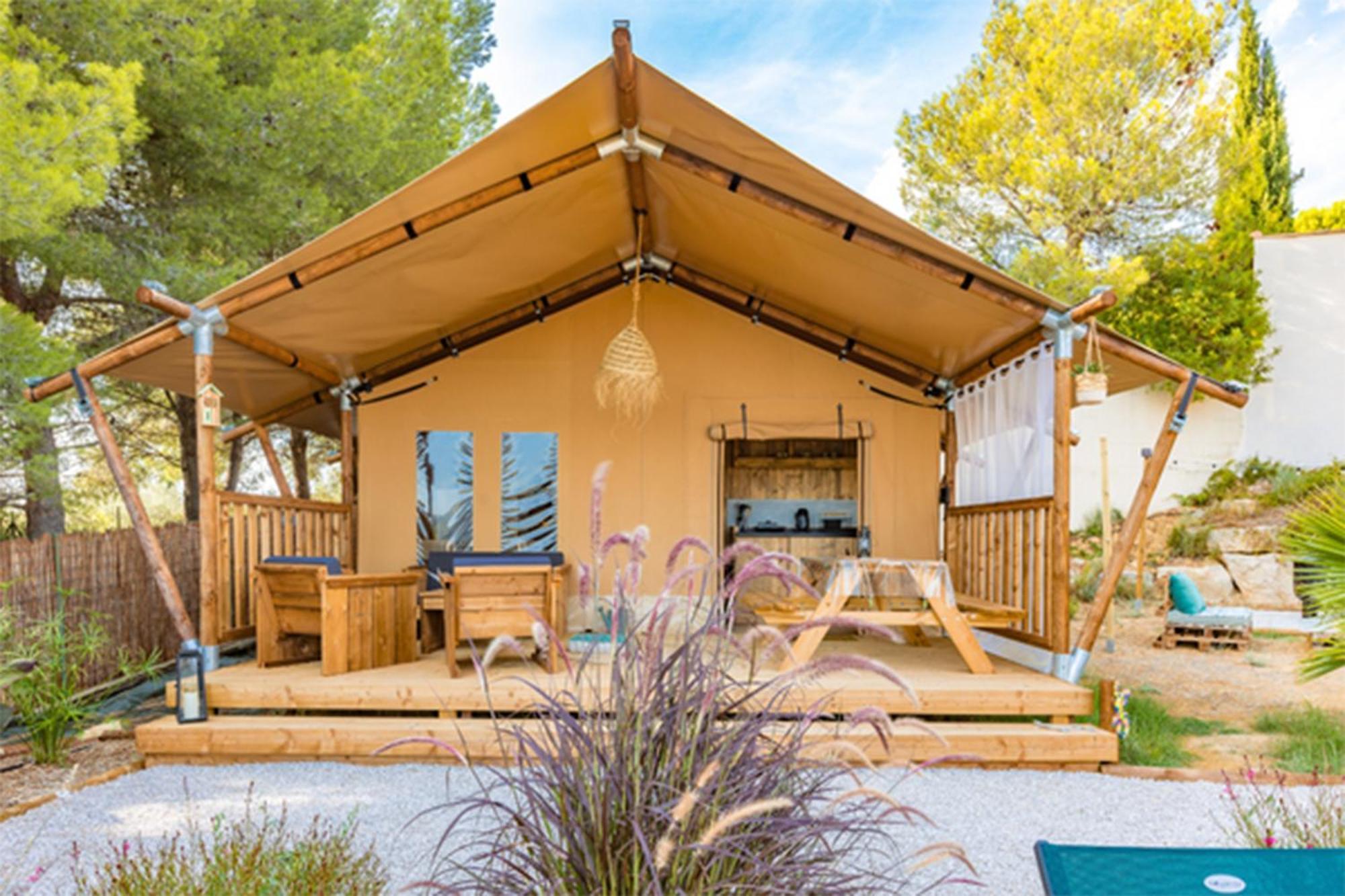 Camping Le Val De Cesse Mirepeisset Exterior foto
